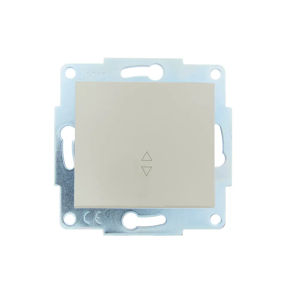 Выключатель проходной встраиваемый Lezard Asti 1 клавиша цвет кремовый STLM-2028648