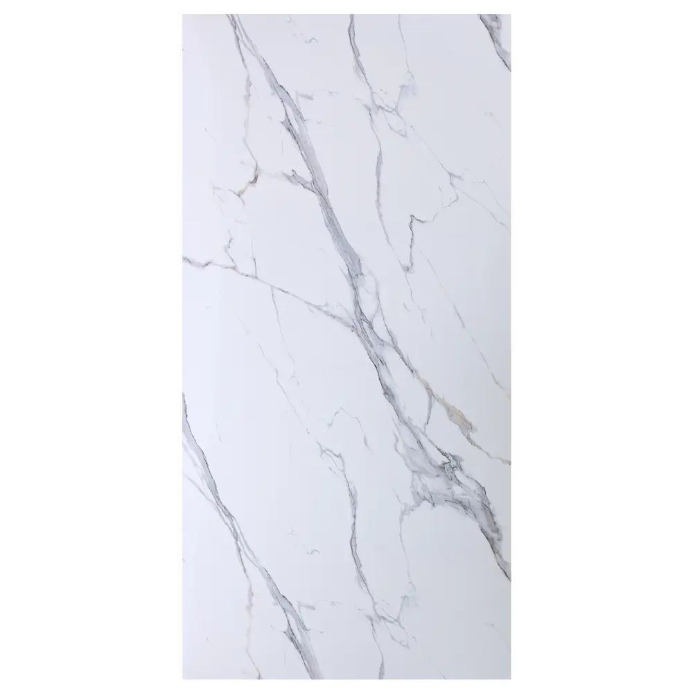 DEKOR PANEL Стеновая панель ПВХ Белый мрамор 2440×1220 мм 88537717 STLM-1014876 - Вид №1
