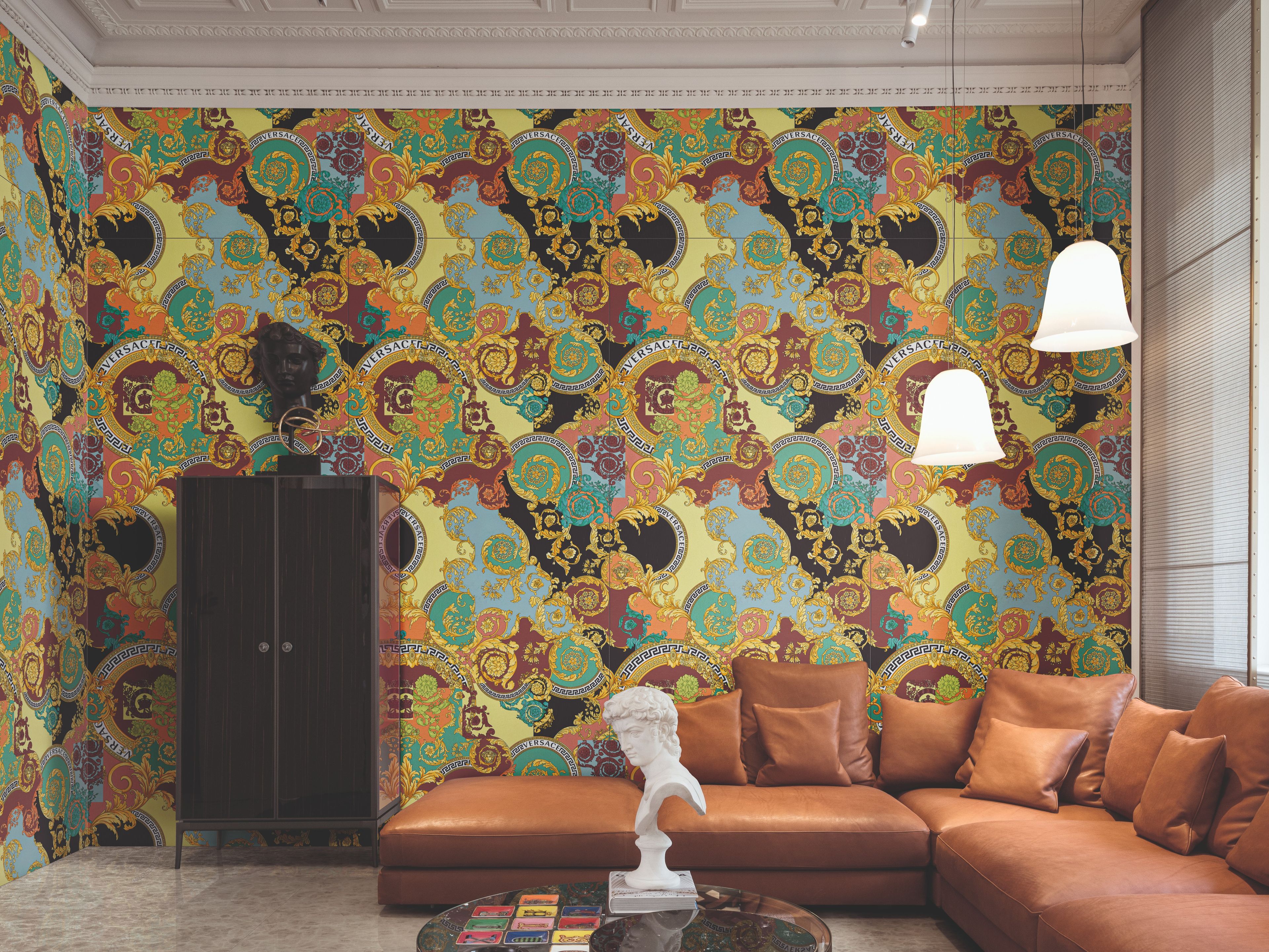 Облицовка керамогранита для интерьера Versace Ceramics Манифест ARCH-00064179