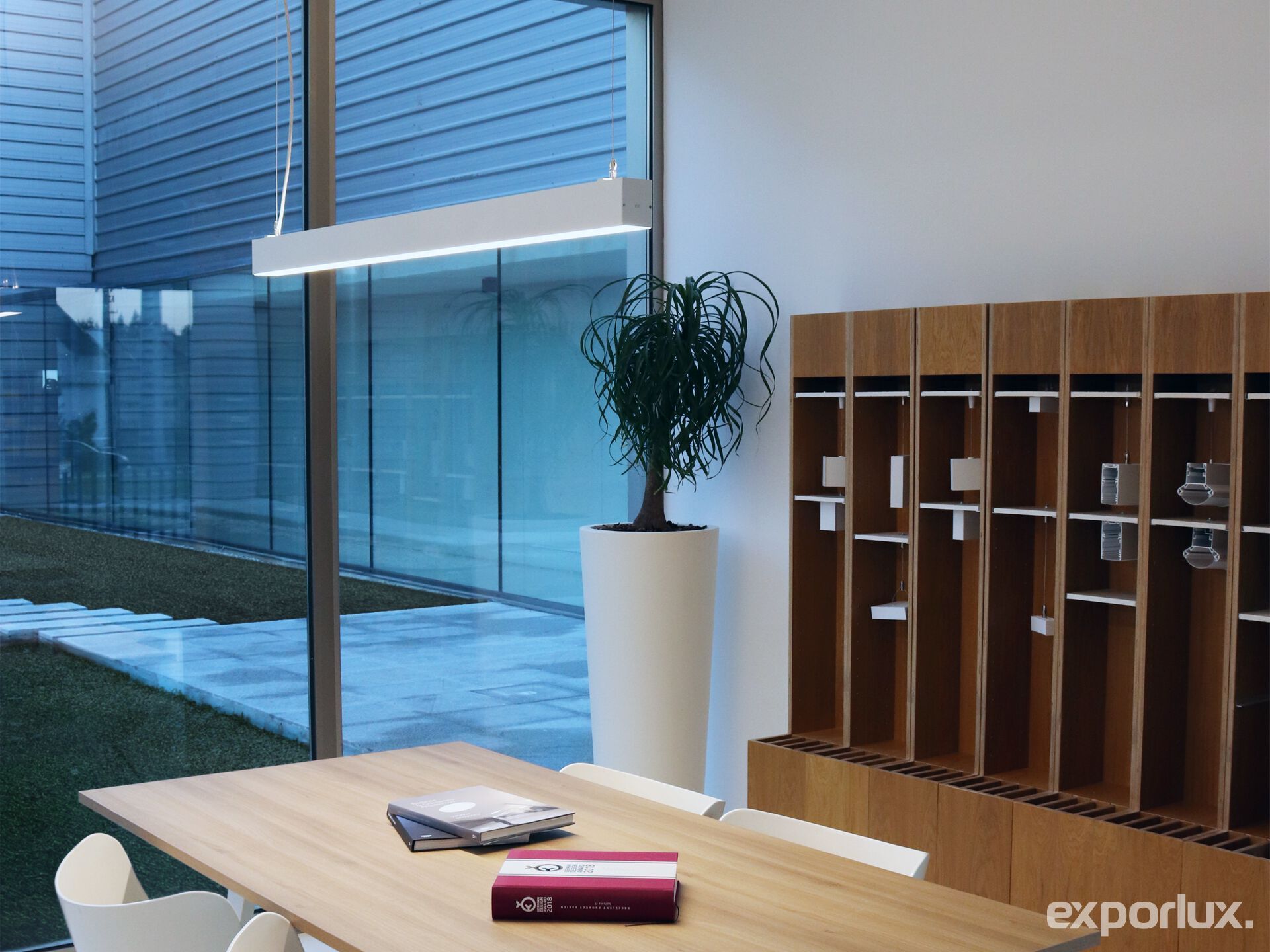 Алюминиевый светодиодный подвесной светильник Exporlux OFFICE SU ARCH-00001615 - Вид №2