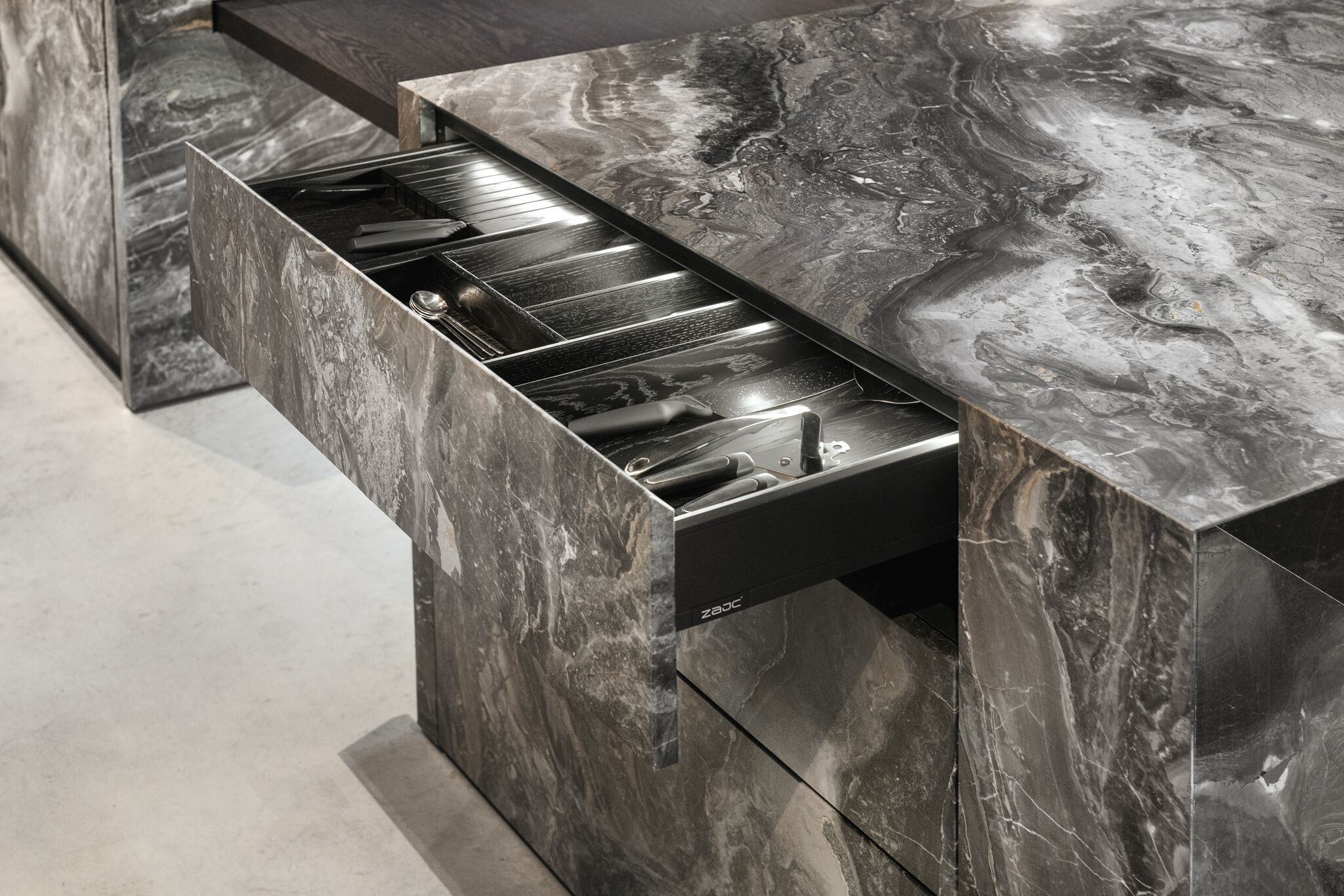 Мраморная кухня с островом Zajc MOVE ARCH-00127009 - Вид №9
