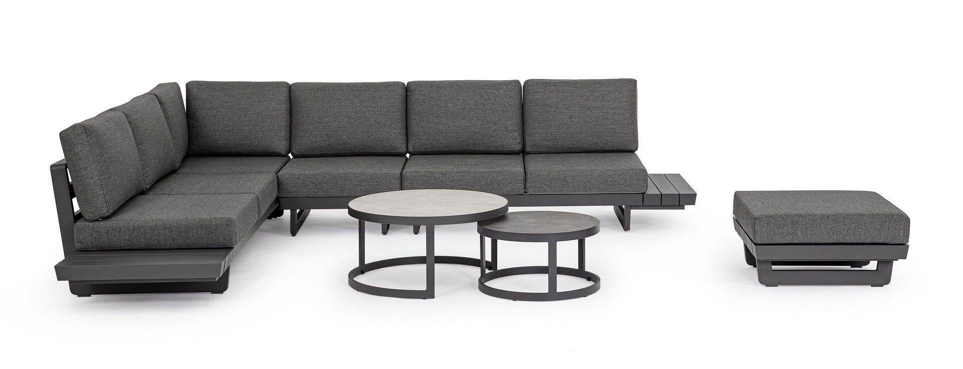 Угловой садовый диван из ткани BIZZOTTO Infinity ARCH-00091397 - Вид №21