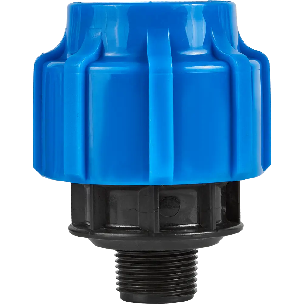 Муфта комбинированная ПНД ТПК-Аква 3/4"x40 мм НР 82382566 STLM-2169315  - Вид №1