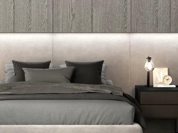 Обшивка из бархата и дерева Guzzini & Fontana Naked ARCH-00127213