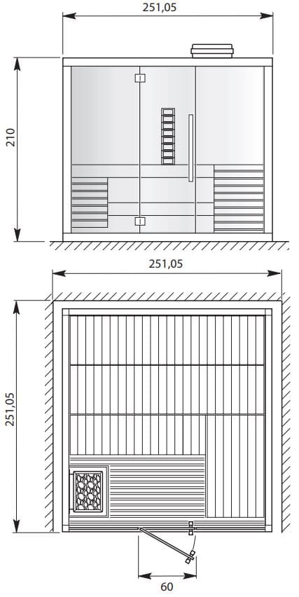 Финская сауна с хромотерапией Kinedo NEXT LEVEL DUAL ARCH-00038394 - Вид №8