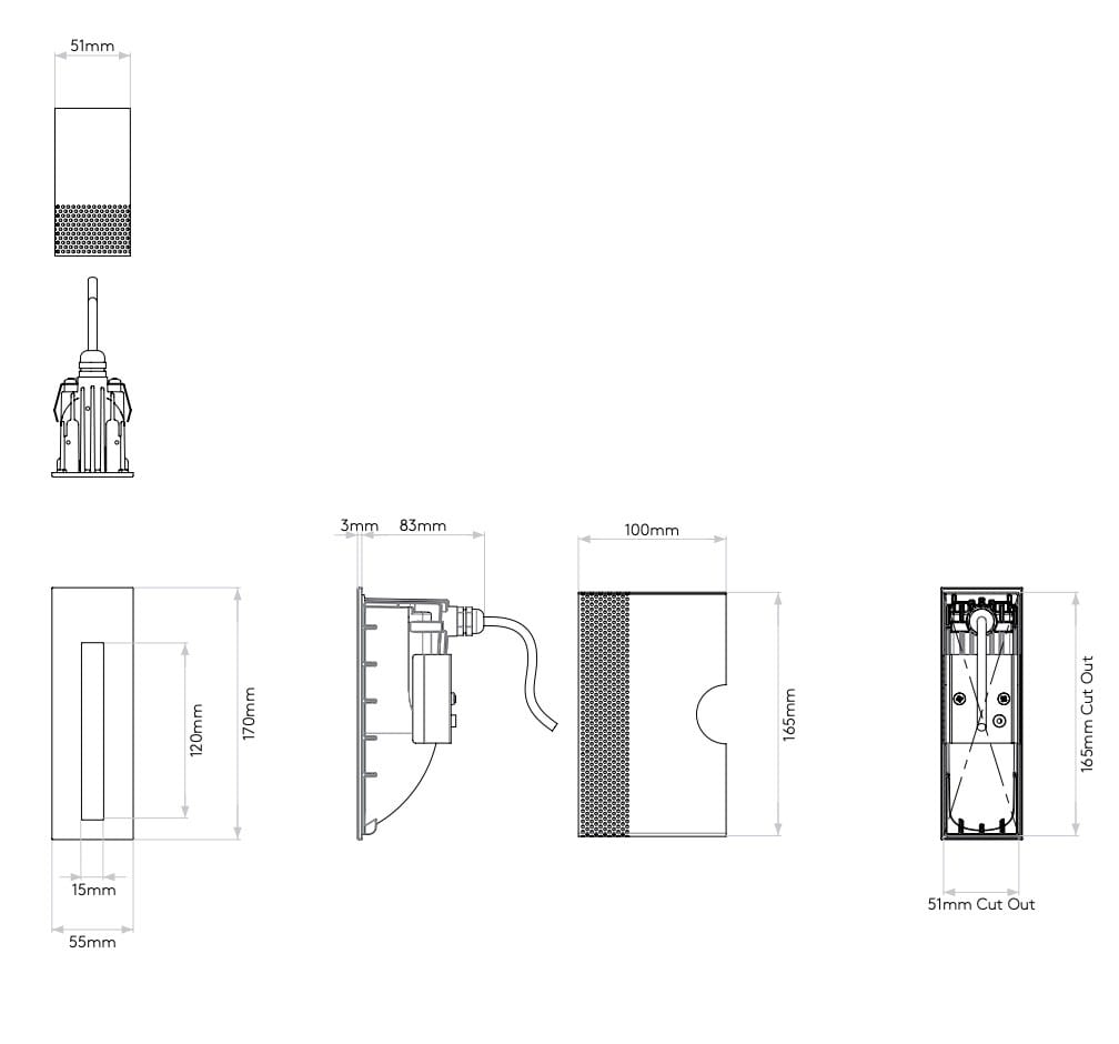 Настенный маркер из нержавеющей стали Astro Lighting Borgo ARCH-00040083 - Вид №3
