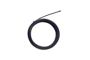 18169309 Нейлоновая кабельная протяжка НКП диаметр 4 мм, длина 15 м, с наконечниками, черная SQ0590-0023 TDM