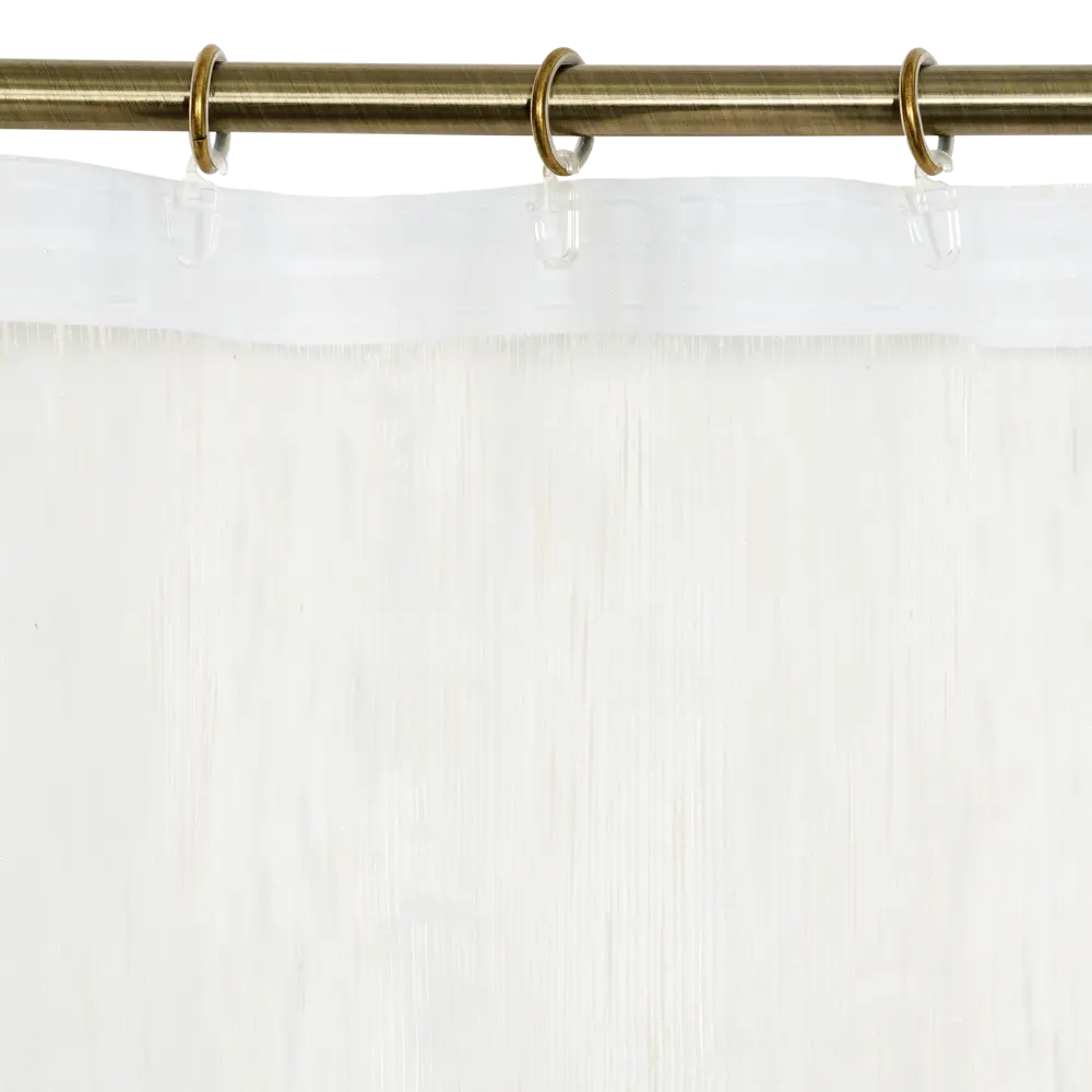 Тюль на ленте «Дождик», 250x260 см, полоски, цвет шампань AMORE MIO STLM-2206388 - Вид №5