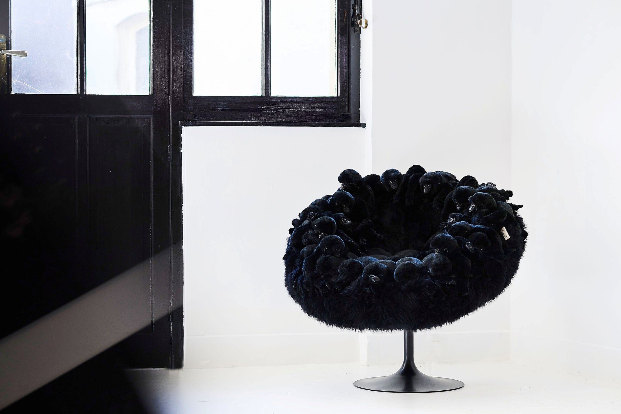 Стул из полиэстера APCOLLECTION Gare au Gorille ARCH-00115984 - Вид №1