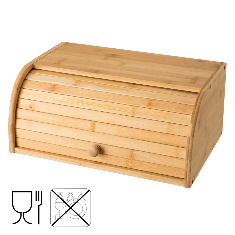 Хлебница 40x27x16.8 см бамбук цвет бежевый Santreyd STLM-2158182 - Вид №2