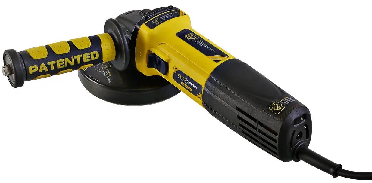 Углошлифовальная машина (УШМ) Hanskonner HAG13125TES 9070776 STDN-0000856 - Вид №1