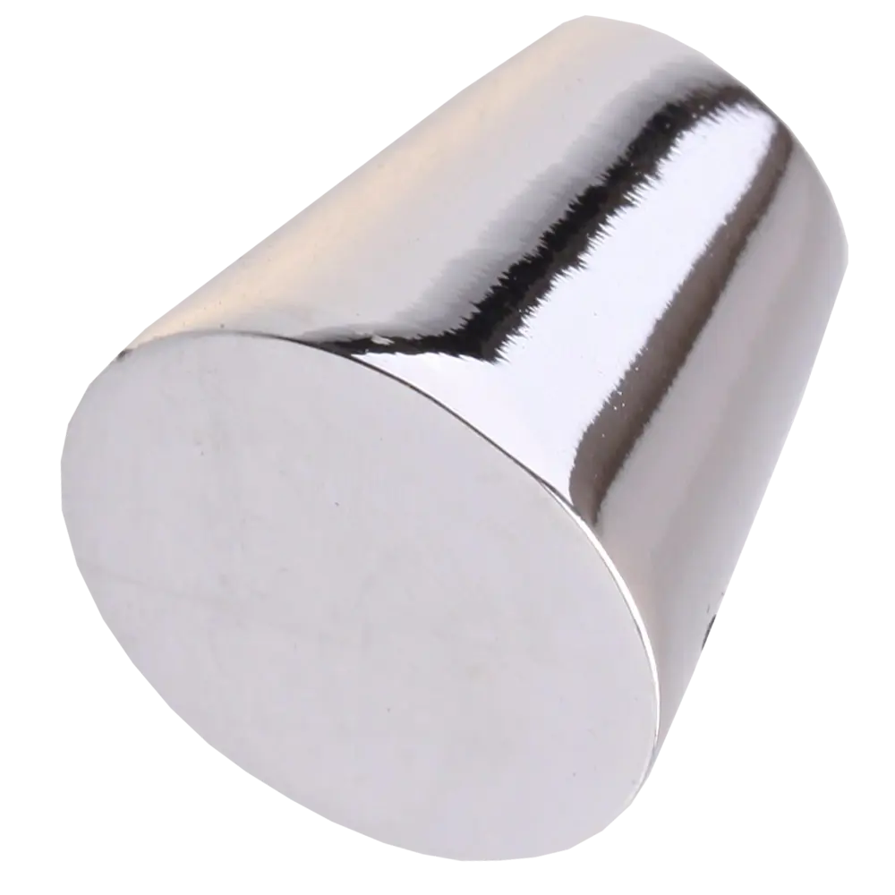 Мебельная ручка-кнопка RC012CP металл цвет хром EDSON STLM-2189641