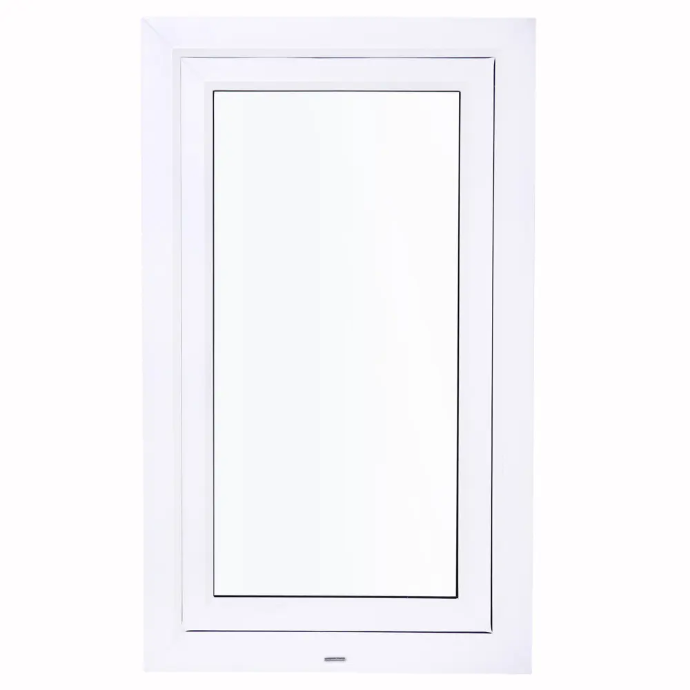 Окно пластиковое ПВХ Deceuninck одностворчатое 1000x600 мм (ВхШ) стекло 4 мм поворотное белый/белый STLM-2200789 - Вид №3