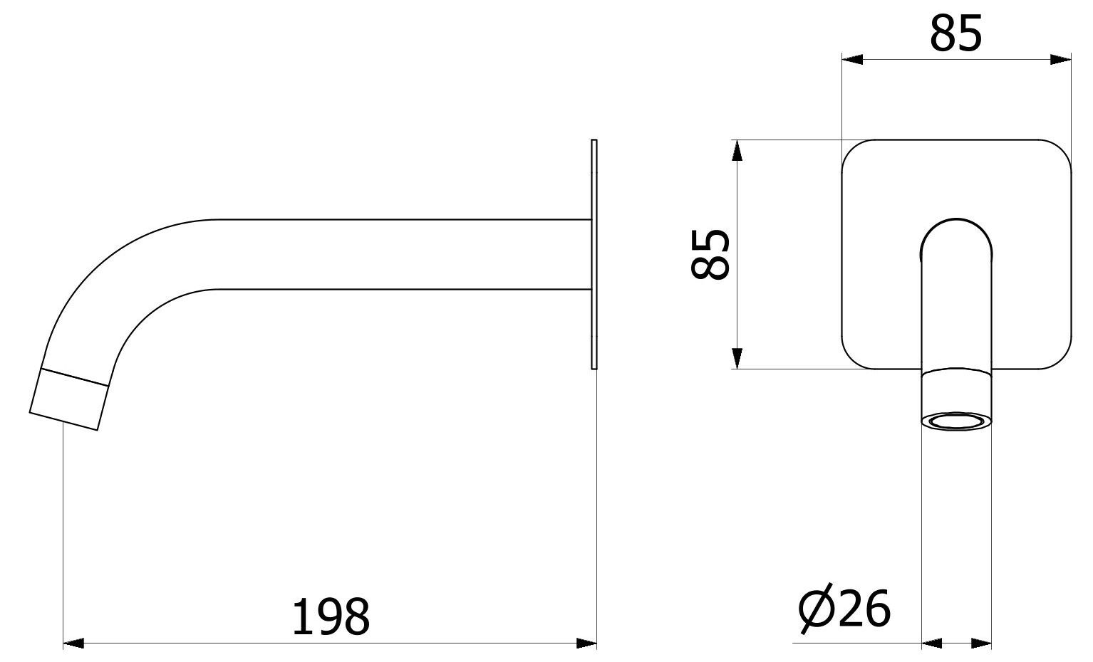 Настенный дозирующий носик IB промышленность ARCH-00131463 - Вид №13