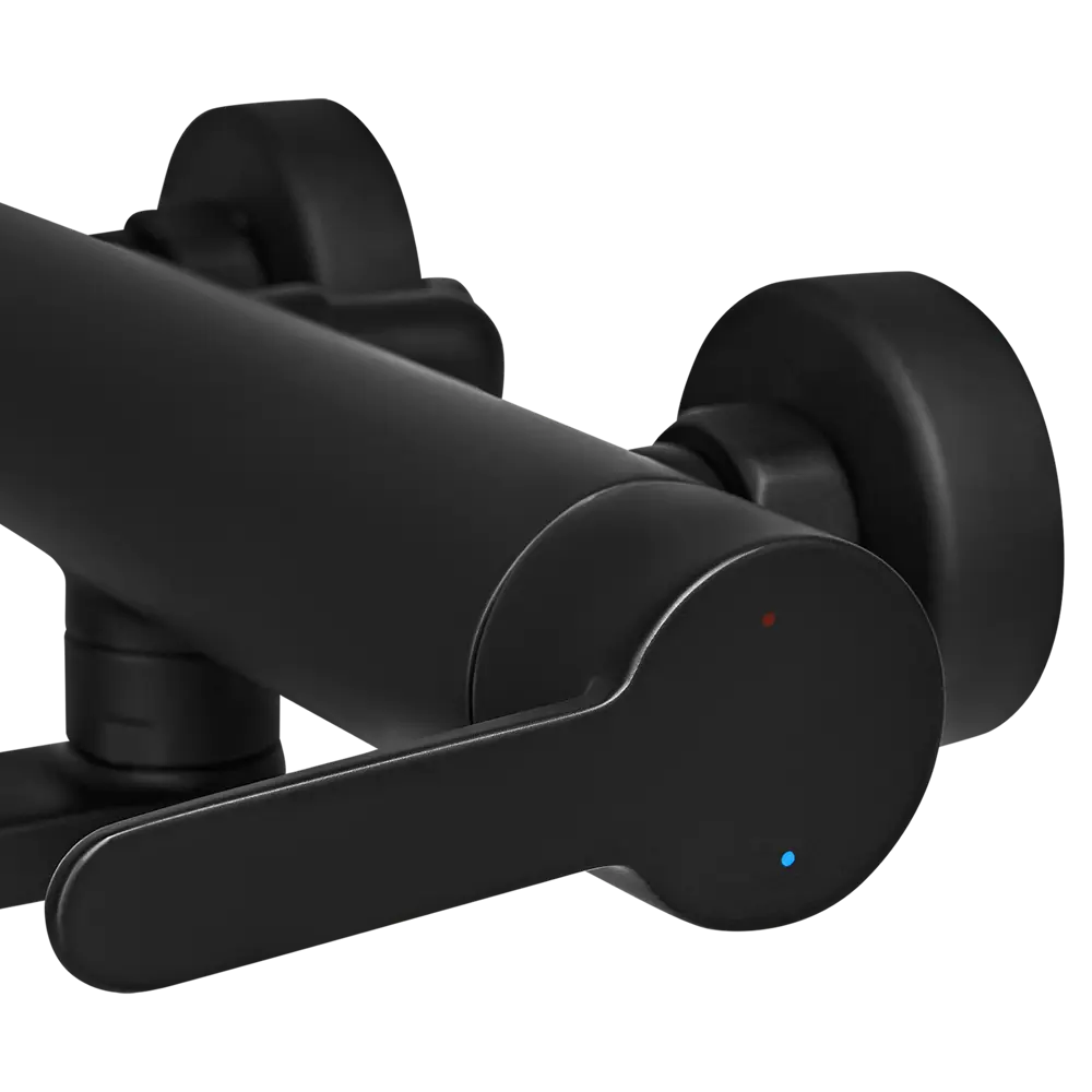 Смеситель для ванны KONSENSA Нарни YA3644PC однорычажный цвет черный матовый STLM-2182327 - Вид №2