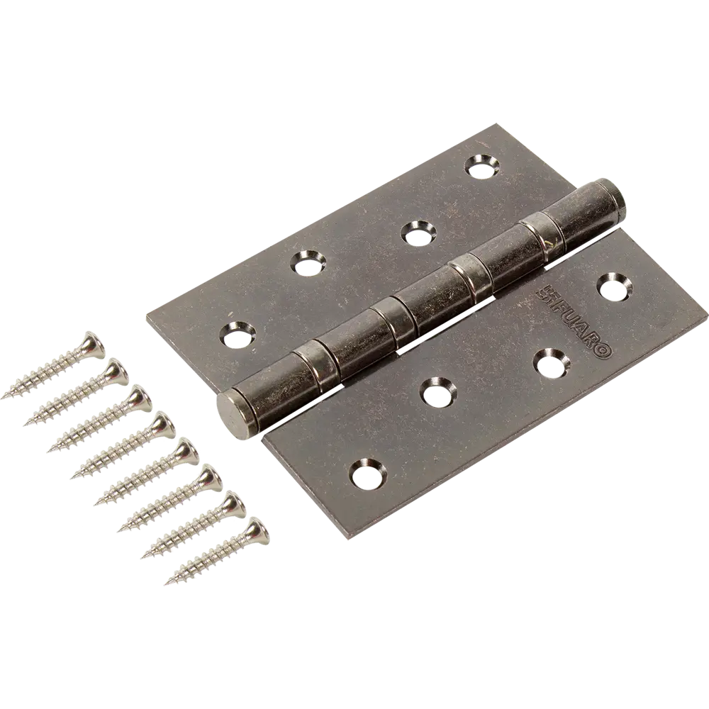 82105973 Петля универсальная U1004BB-OS/BL 100x75x2.5 мм сталь цвет состаренное серебро STLM-0019068 FUARO Home - Вид №2