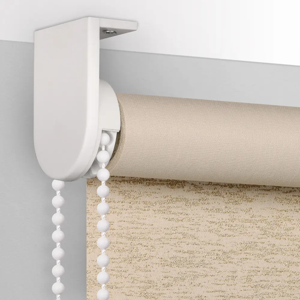 Штора рулонная Shine 160x175 см золотая PRAKTO STLM-2075355 - Вид №2