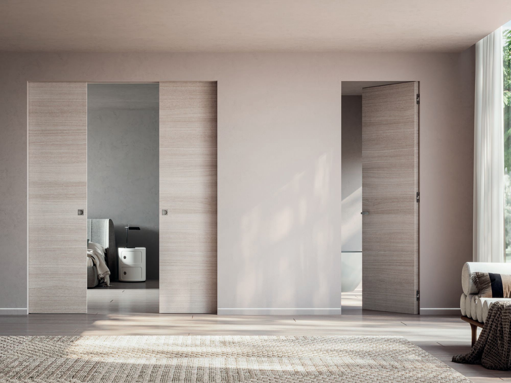 Панель раздвижных дверей из дерева Eclisse панели для дверей ARCH-00049810 - Вид №5