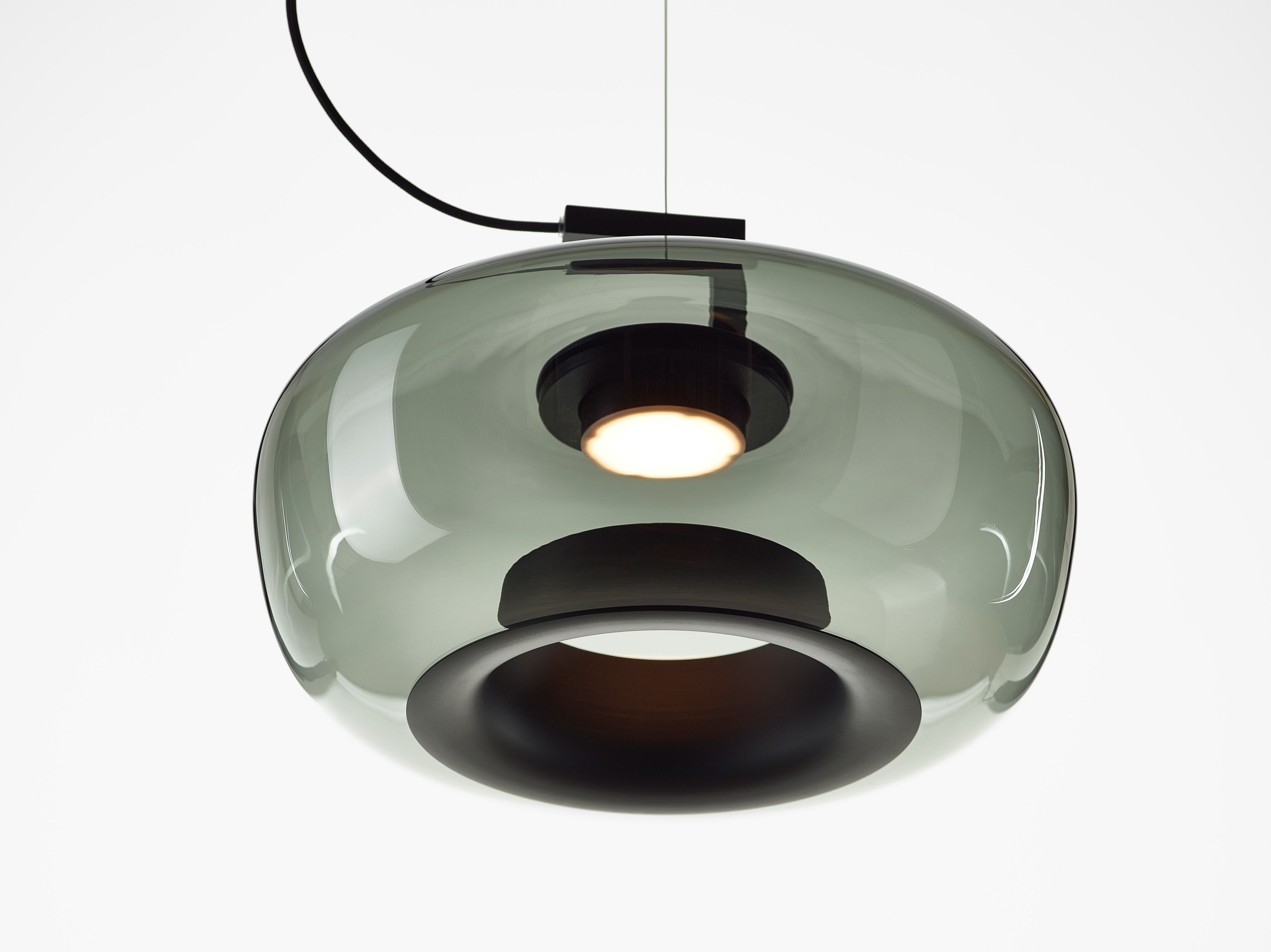 Выдувное стекло светодиодный подвесной светильник BROKIS Double ARCH-00141855 - Вид №2