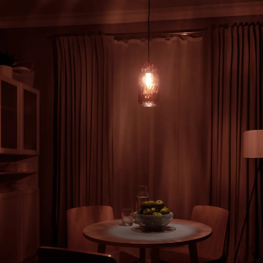 Светильник подвесной 10177/1S 1 лампа цвет черно-красный Escada STLM-2203679 - Вид №9