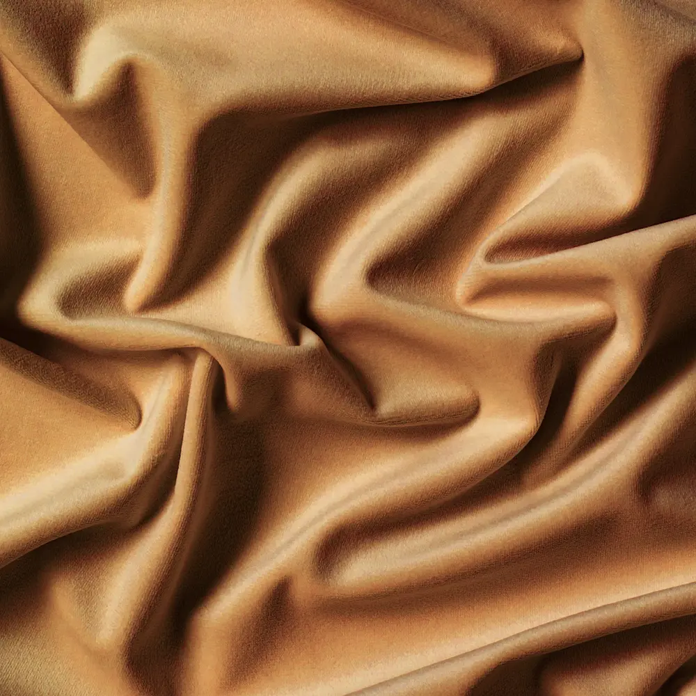 Ткань 1 м/п бархат 300 см цвет песочный GARDEN STLM-2052819 - Вид №2