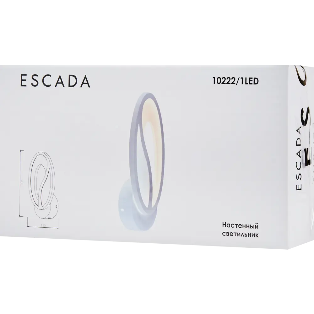 Бра светодиодное Escada 10222/1, нейтральный белый свет, цвет белый STLM-2149293 - Вид №7