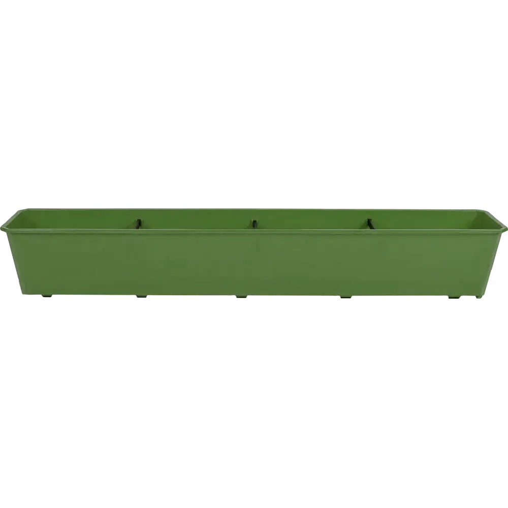 Ящик балконный Ingreen 80 см 14 л зеленый Товар без серии STLM-2167284