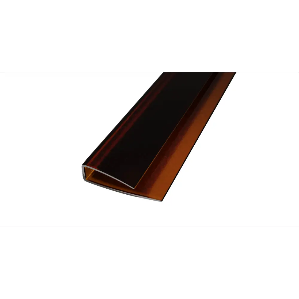 Профиль торцевой для поликарбоната 4 мм 2.1 м бронза Santreyd STLM-2164708
