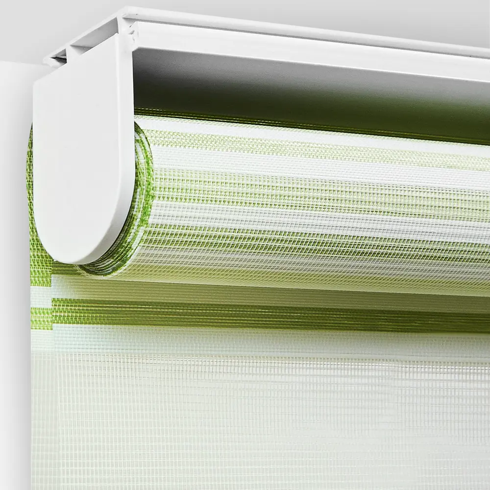 Штора рулонная день-ночь Дэли 160x175 см салатовая MIAMOZA STLM-2186698 - Вид №2
