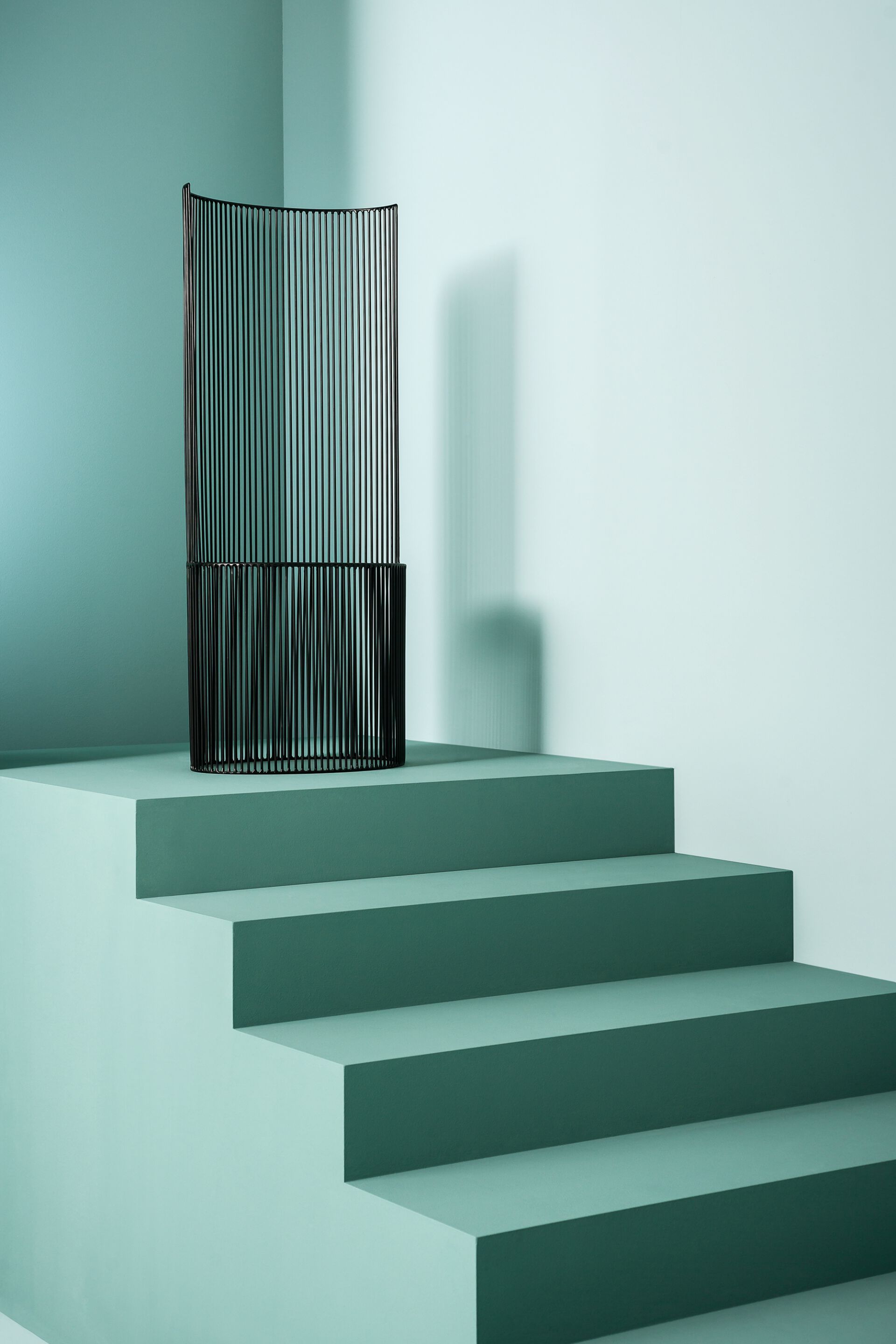 Металлический стул с высокой спинкой Baxter метла ARCH-00045151 - Вид №1