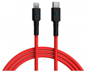 566863 Кабель USB-C/Lightning Xiaomi "AL872" 30 см, красный ZMI