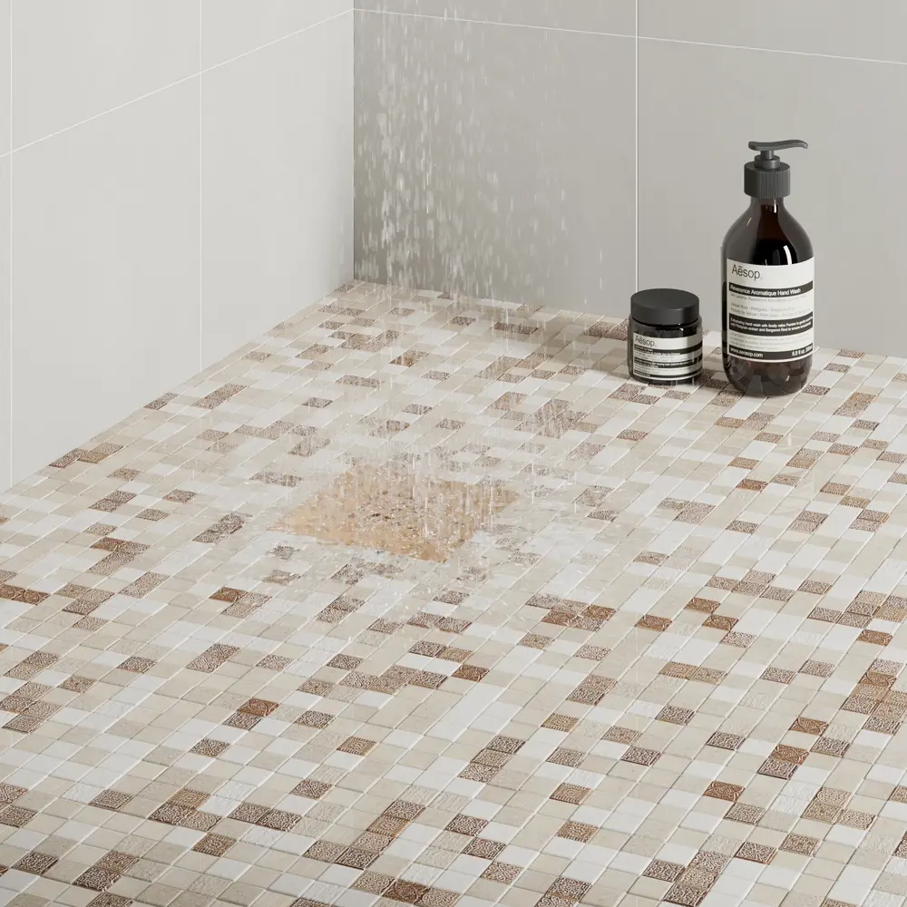 Мозаика мраморная Artens Fsn 30x30 см цвет бежевый STLM-2114405 - Вид №4