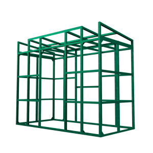 Сборно-разборный хозблок Upforming оцинкованная сталь 300 x 150 x 245 см зеленый