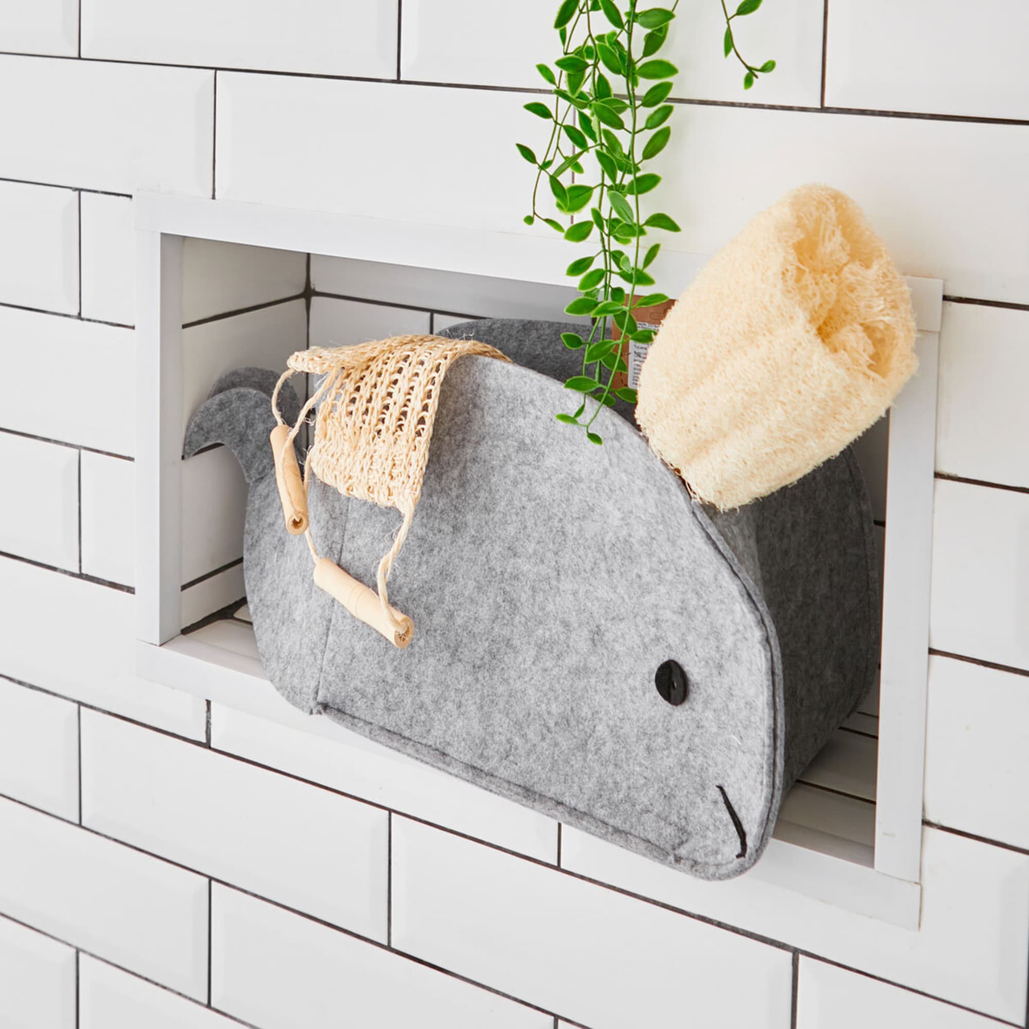 85324749 Корзинка прямоугольная Funny «Кит» 34x24x20 см нет Santreyd  - Вид №1