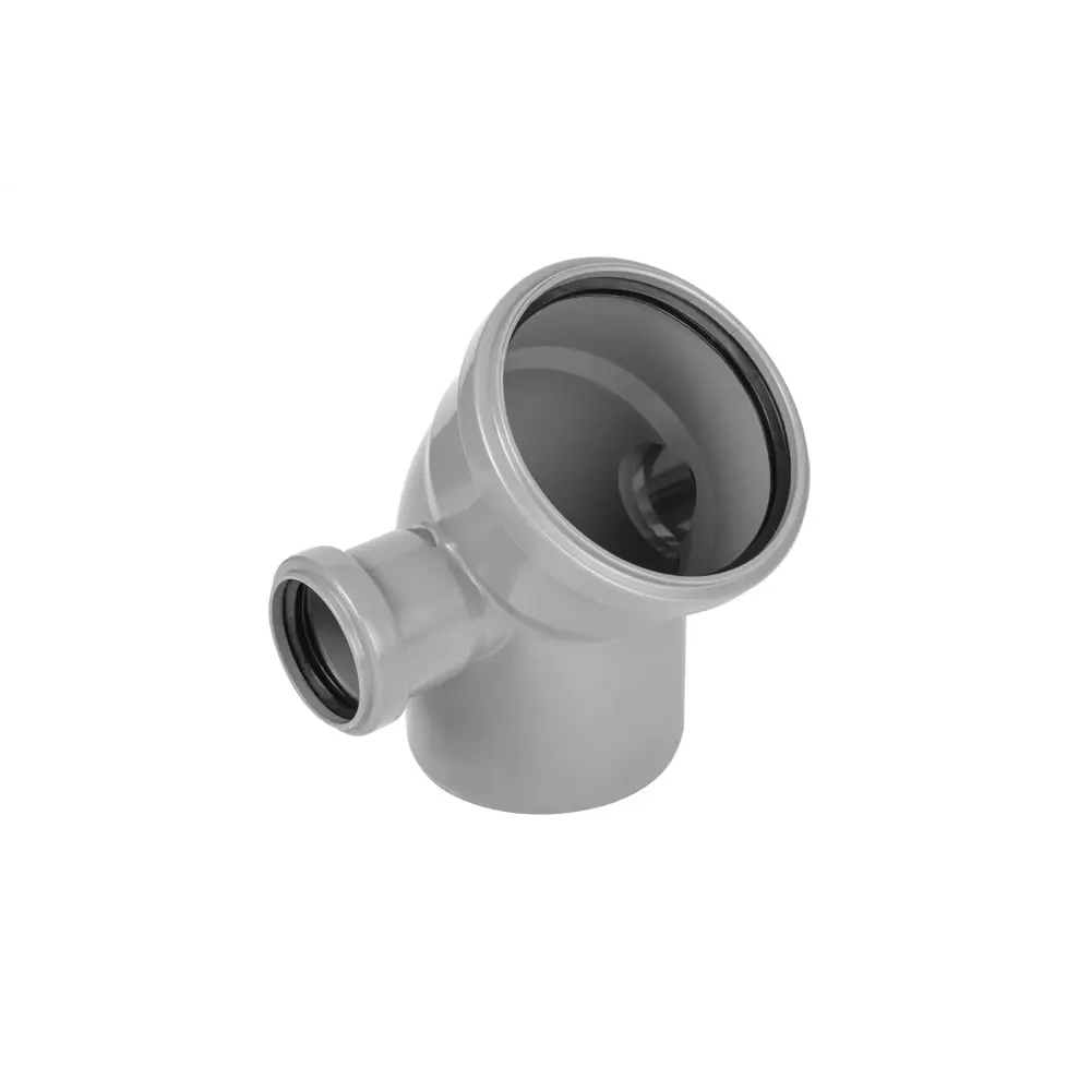 Отвод 110x45° 2 выхода 50 лев/прав полипропилен PRO AQUA STLM-2165488 - Вид №2