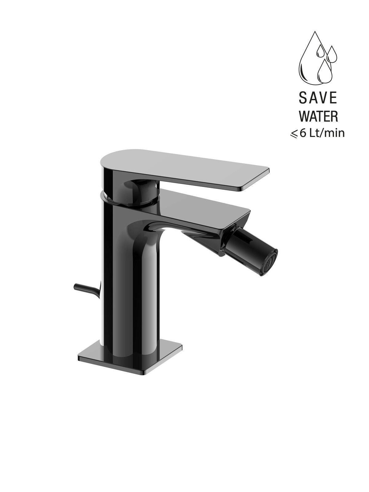 Однорычажный смеситель для биде с автоматическим сливом Rubinetterie Frattini Нарцисс ARCH-00132326 - Вид №18