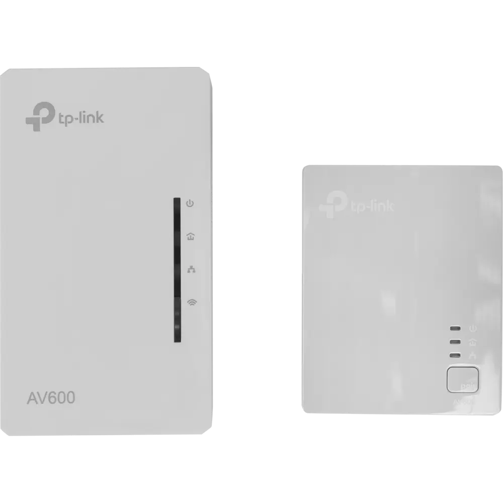 Адаптер Powerline TL-WPA4220KIT, 500 Мбит/с, пластик, цвет белый TP LINK STLM-2177019