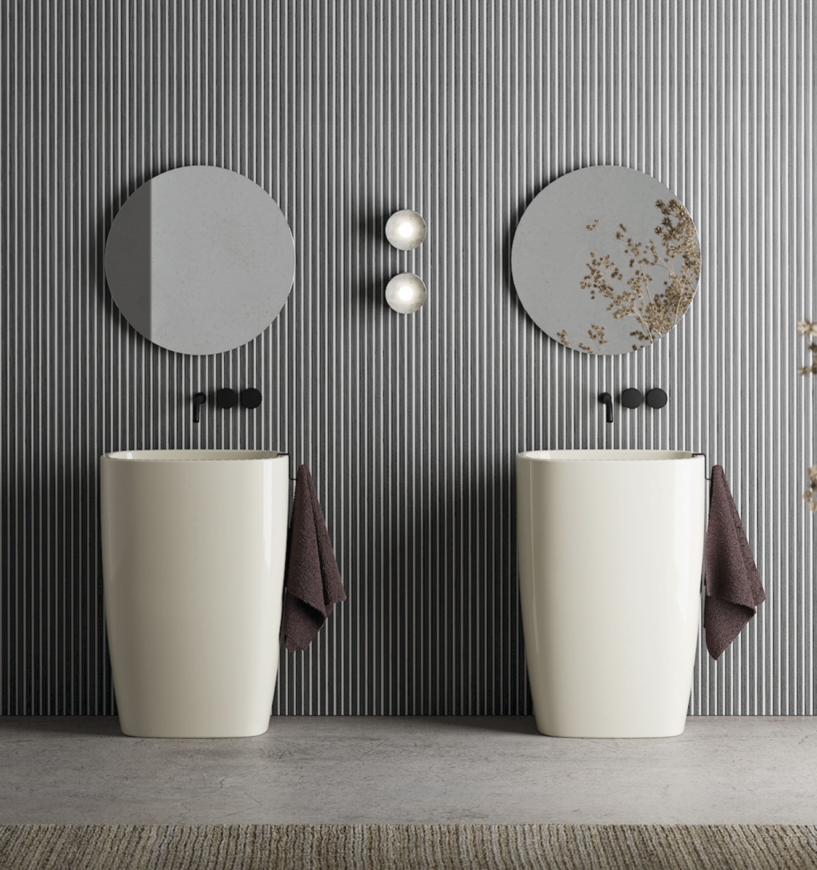 Керамическая отдельно стоящая раковина Nic Milk ARCH-00078642 - Вид №2