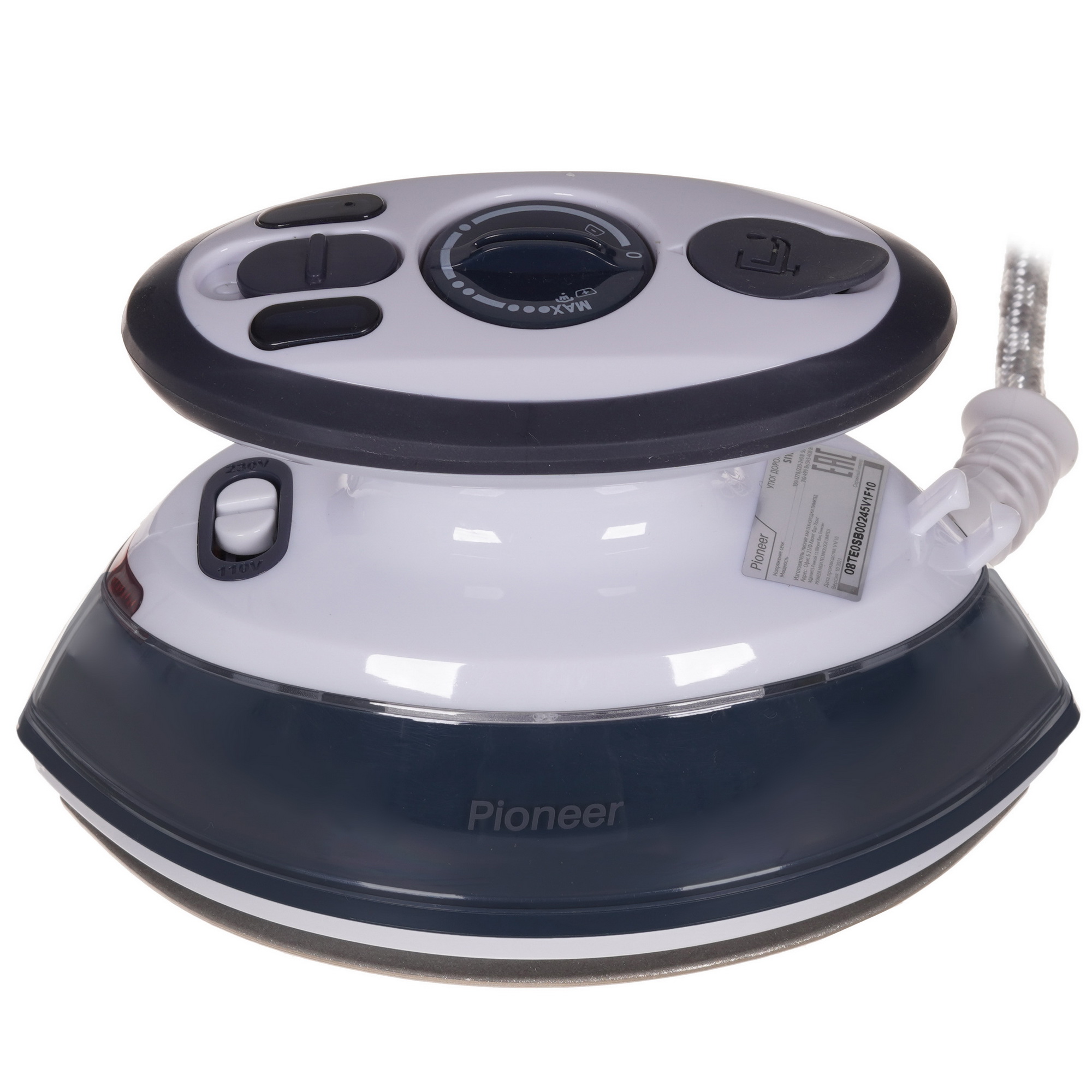 9901412 Утюг Pioneer SI1005 белый STDN-0046850 - Вид №3