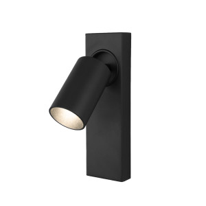 Настенный светильник светодиодный 20139/1 LED a059099 Flank нейтральный белый свет цвет черный EUROSVET