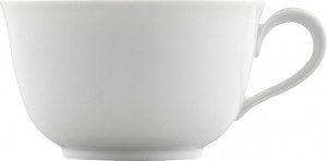 10642720 Furstenberg Чашка для капучино Furstenberg "Вагенфельд" 300мл (белая) Фарфор, Керамика