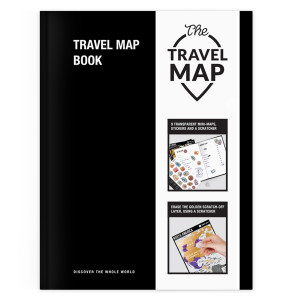 4820191131088 Тетрадь для путешествий travel map book 1DEA.me