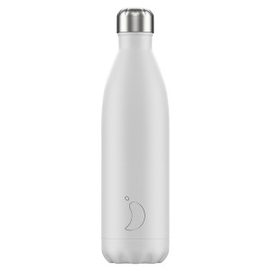 B750MOWHT Термос monochrome, 750 мл, белый Chilly's Bottles