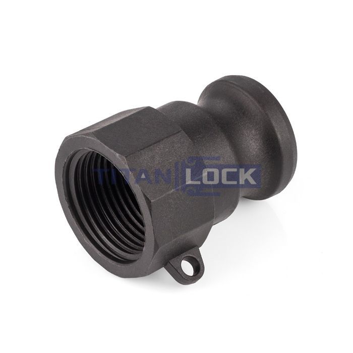 Камлок полипропиленовый тип А ниппель, внутр. резьба BSP 1 1/2", TL150APP TITAN LOCK  - Вид №3