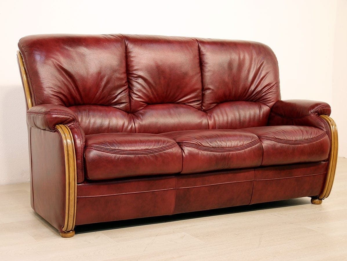 3-местный кожаный диван VAMA BELLEPOQUE ARCH-00051560