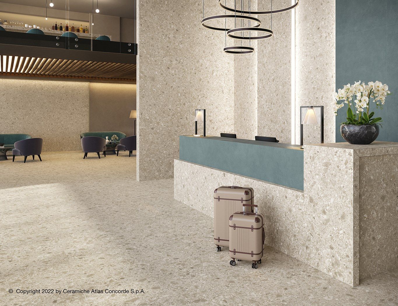 Пол / облицовка керамогранита с эффектом камня для внутреннего и наружного применения Atlas Concorde Boost Mix ARCH-00023665 - Вид №38