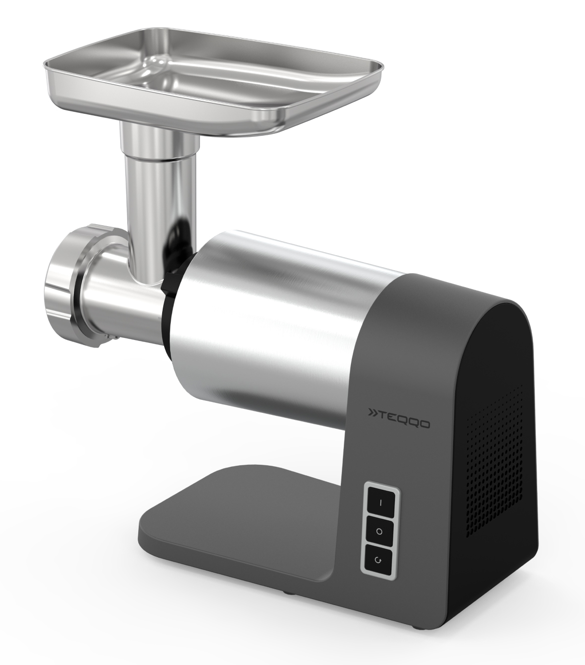 9176133 Мясорубка электрическая TEQQO Grindmaster Steel Plus серый STDN-0077910 - Вид №3