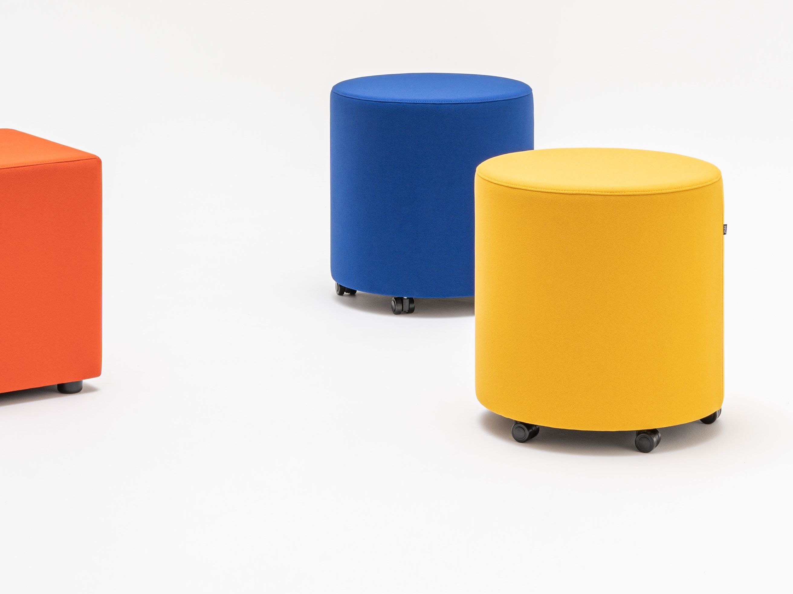 Круглый пуф из ткани MDD Mix ARCH-00032658 - Вид №18