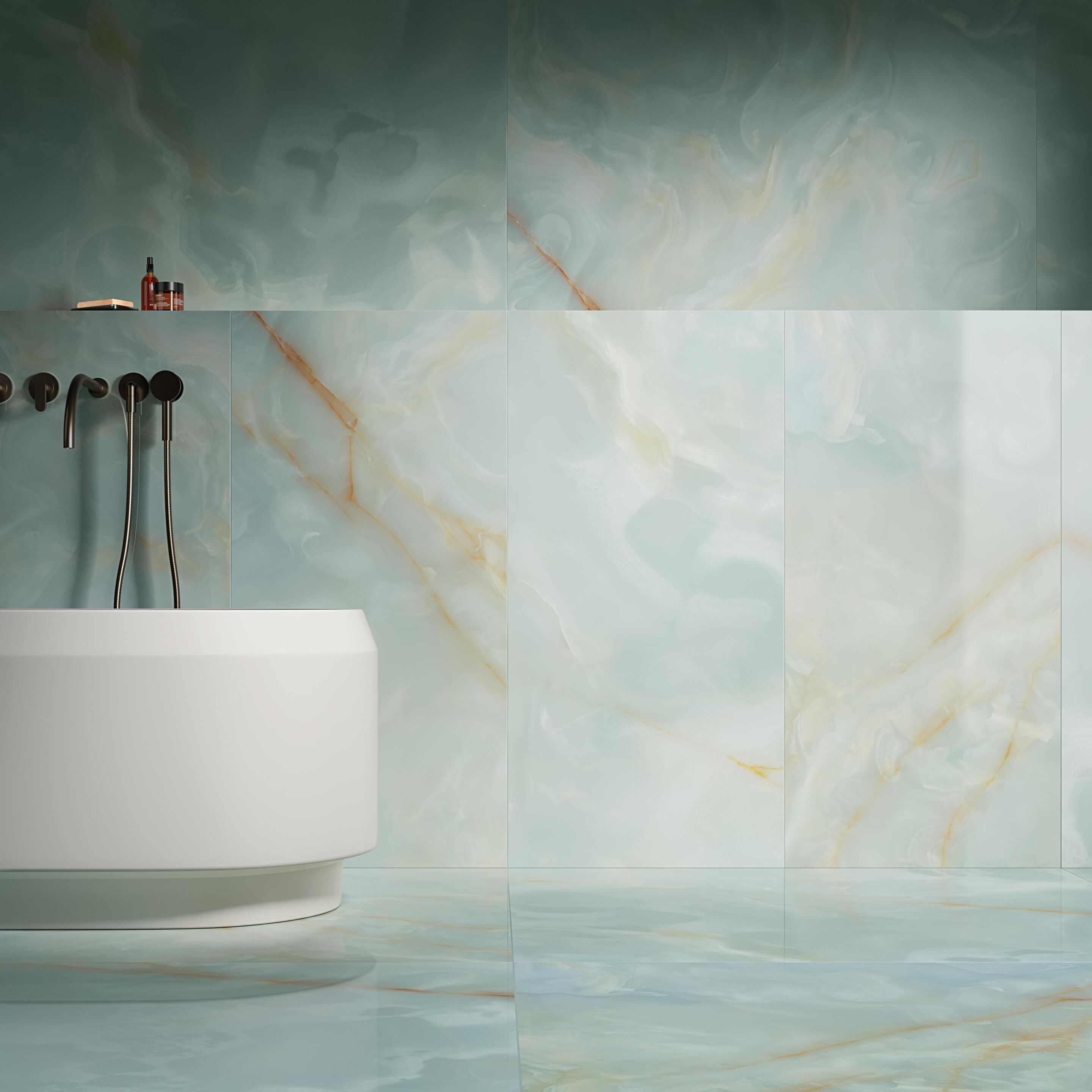 Напольное / керамогранит с эффектом оникса FAP ceramiche драгоценные камни ARCH-00118646 - Вид №6