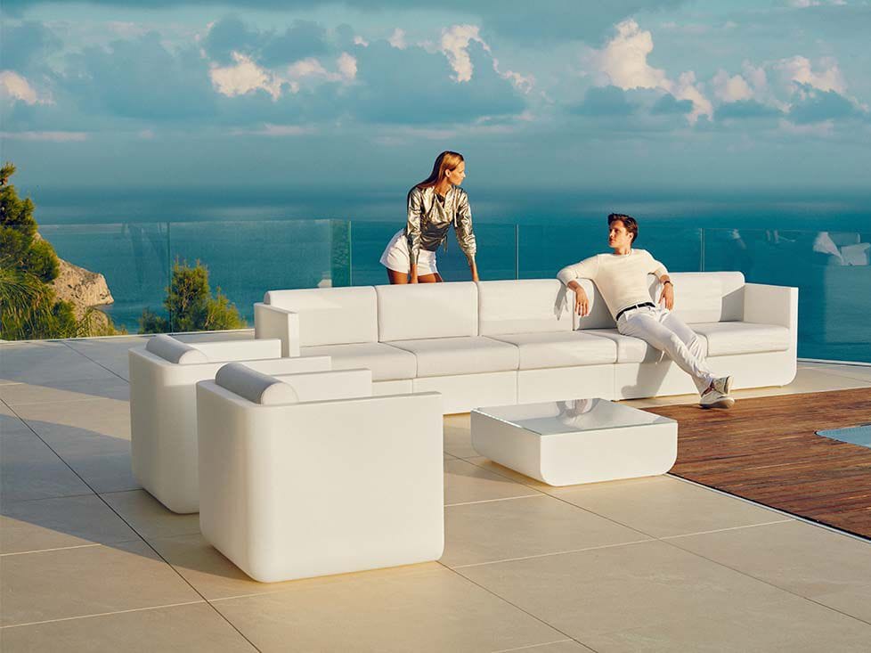 Садовое кресло с подлокотниками Vondom Ulm ARCH-00103721 - Вид №6